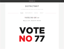 Tablet Screenshot of districtbrit.com